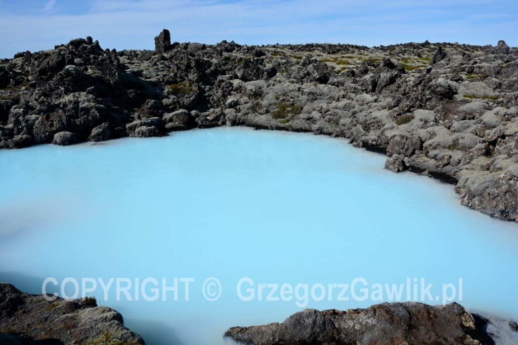 Islandia, pole lawowe koło Grindavik